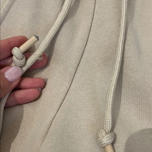 AYBL Women's Athletic Shorts in Beige - Picture 3 of 6